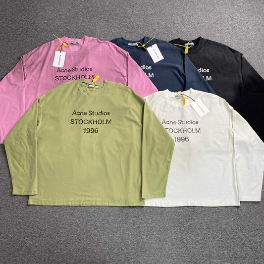 [New] Acne Studios '1996' Longsleeve Tee