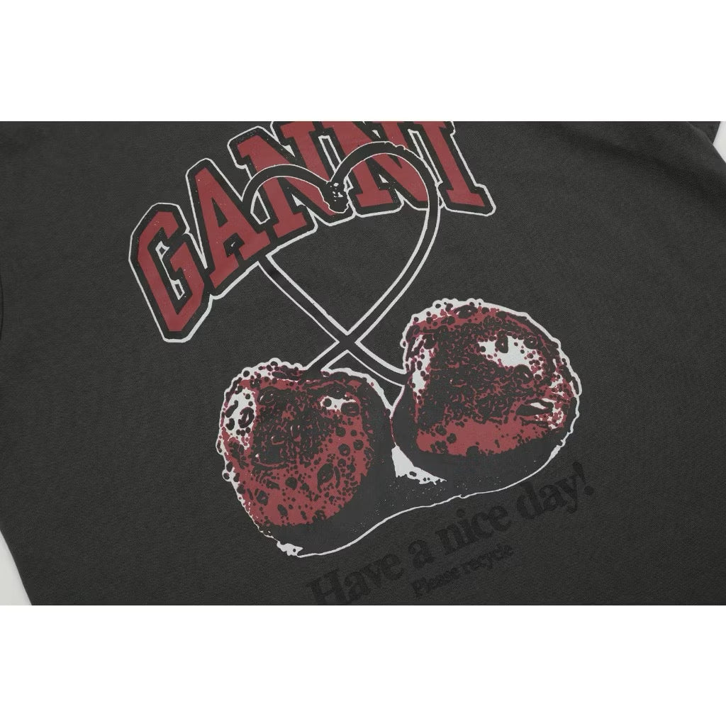 [New] Ganni ‘Cherry’ Tee