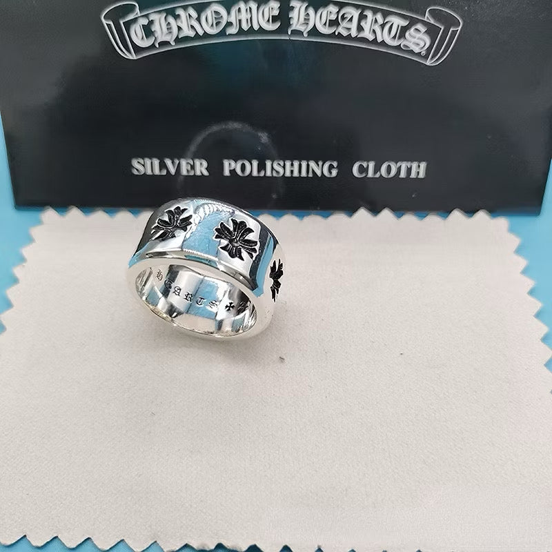 [New] Chrome Hearts Silver Ring