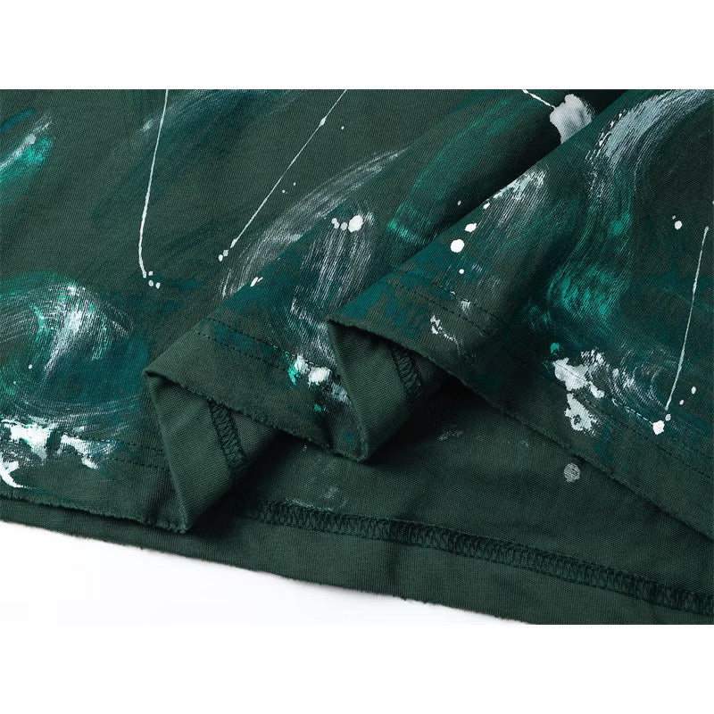 [New] Balenciaga Paint Splash Logo Tshirt