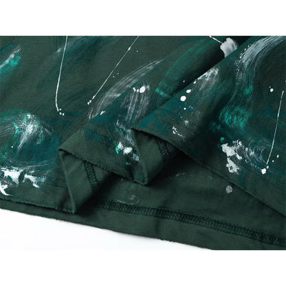 [New] Balenciaga Paint Splash Logo Tshirt