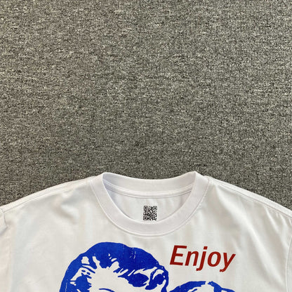 [New] That's A Awful Lot of Cough Syrup 'Enjoy' Tee (White)
