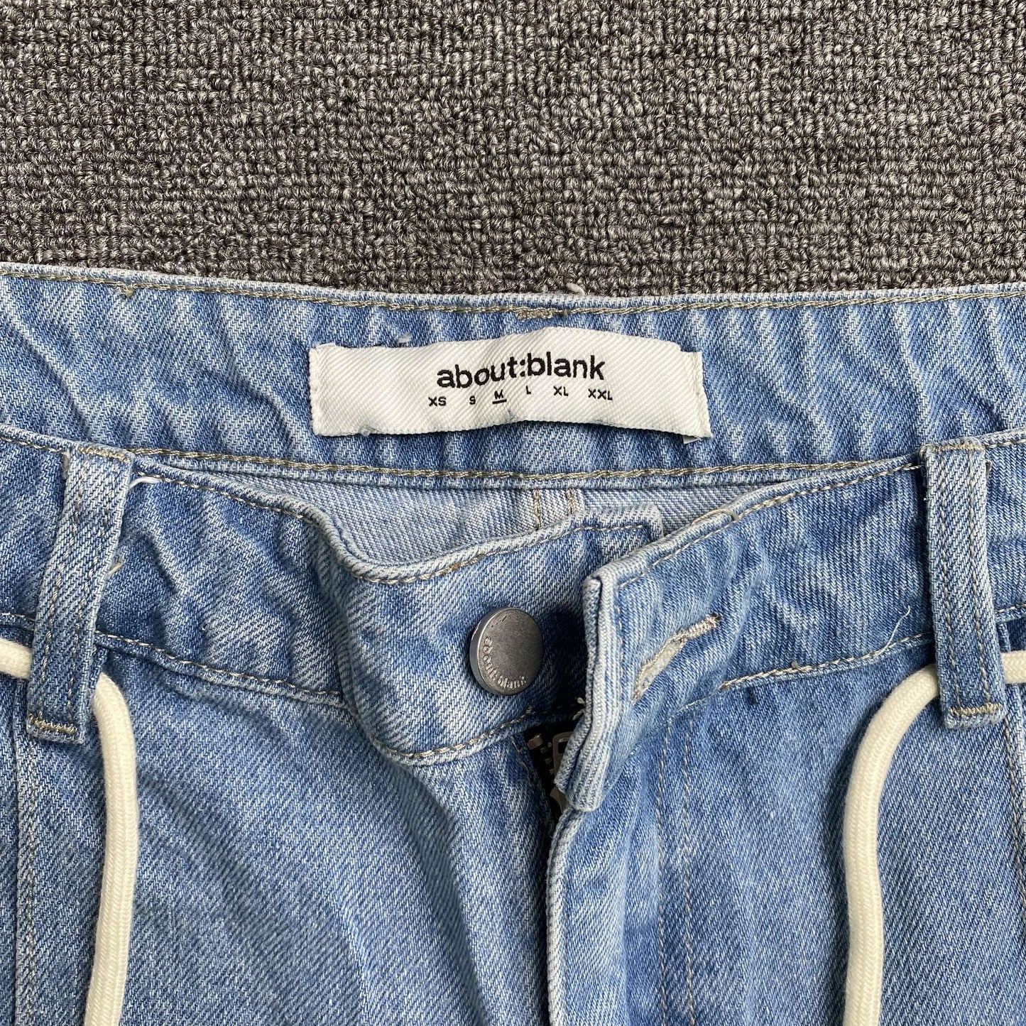 [New] About Blank Denim Shorts