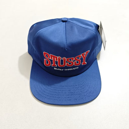[New] Stussy Burly Threads Snapback Cap
