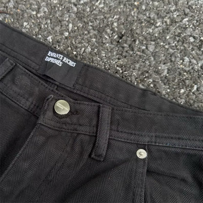 [New] Enfants Riches Deprimes Double Knee Jeans