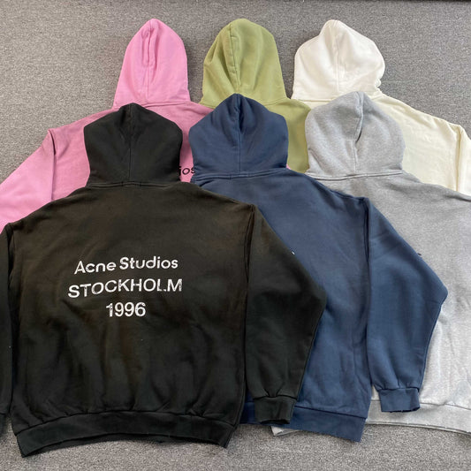 [New] Acne Studios '1996' Pullover Hoodie