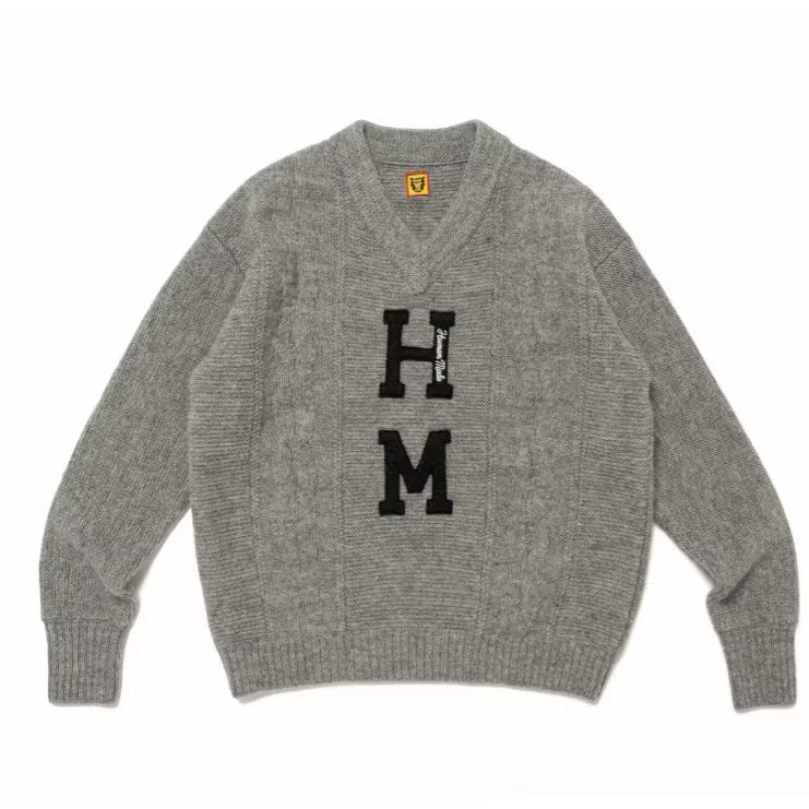 [New] Human Made Vneck Knitted Sweater