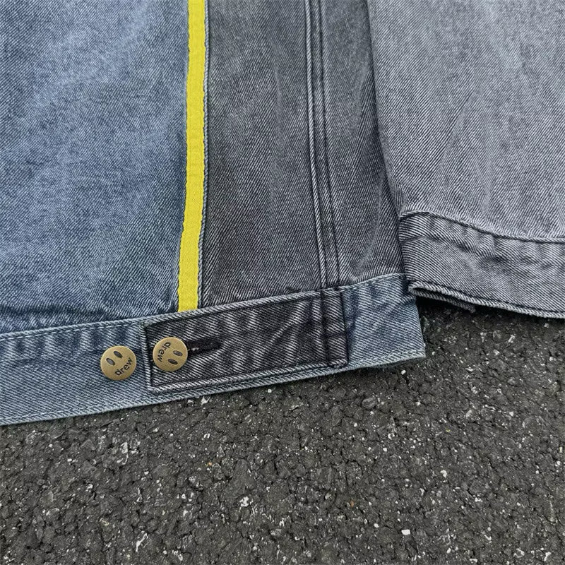 [New] Drew House Mascot Trucker Denim Jacket