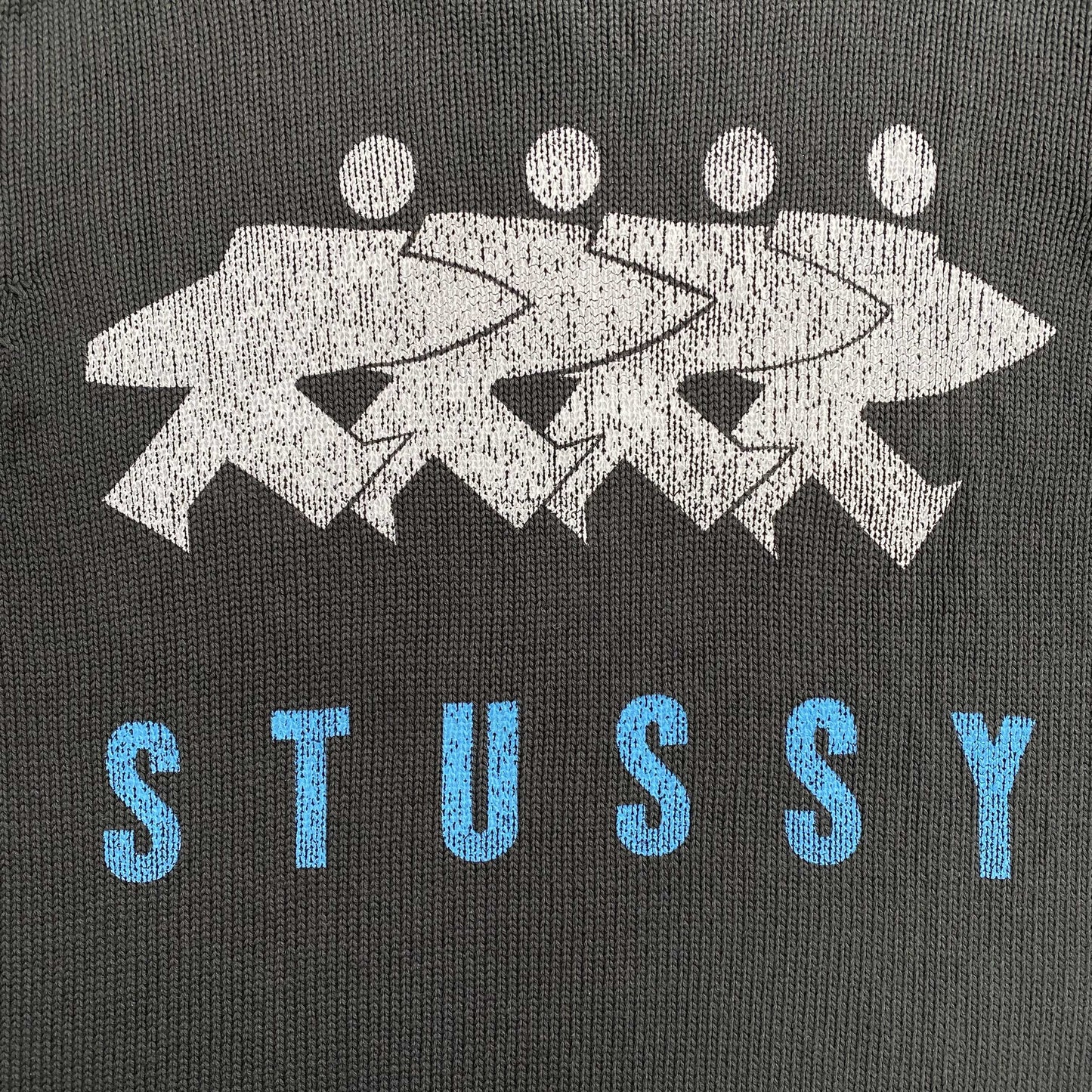 [New] Stussy 'Surfboard' Knit Sweatshirt