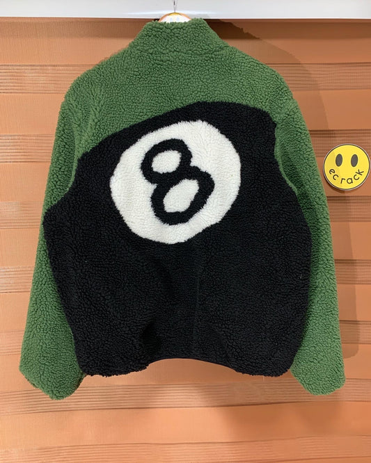 Stus/sy 8 Ball Fleece Reversible Jacket