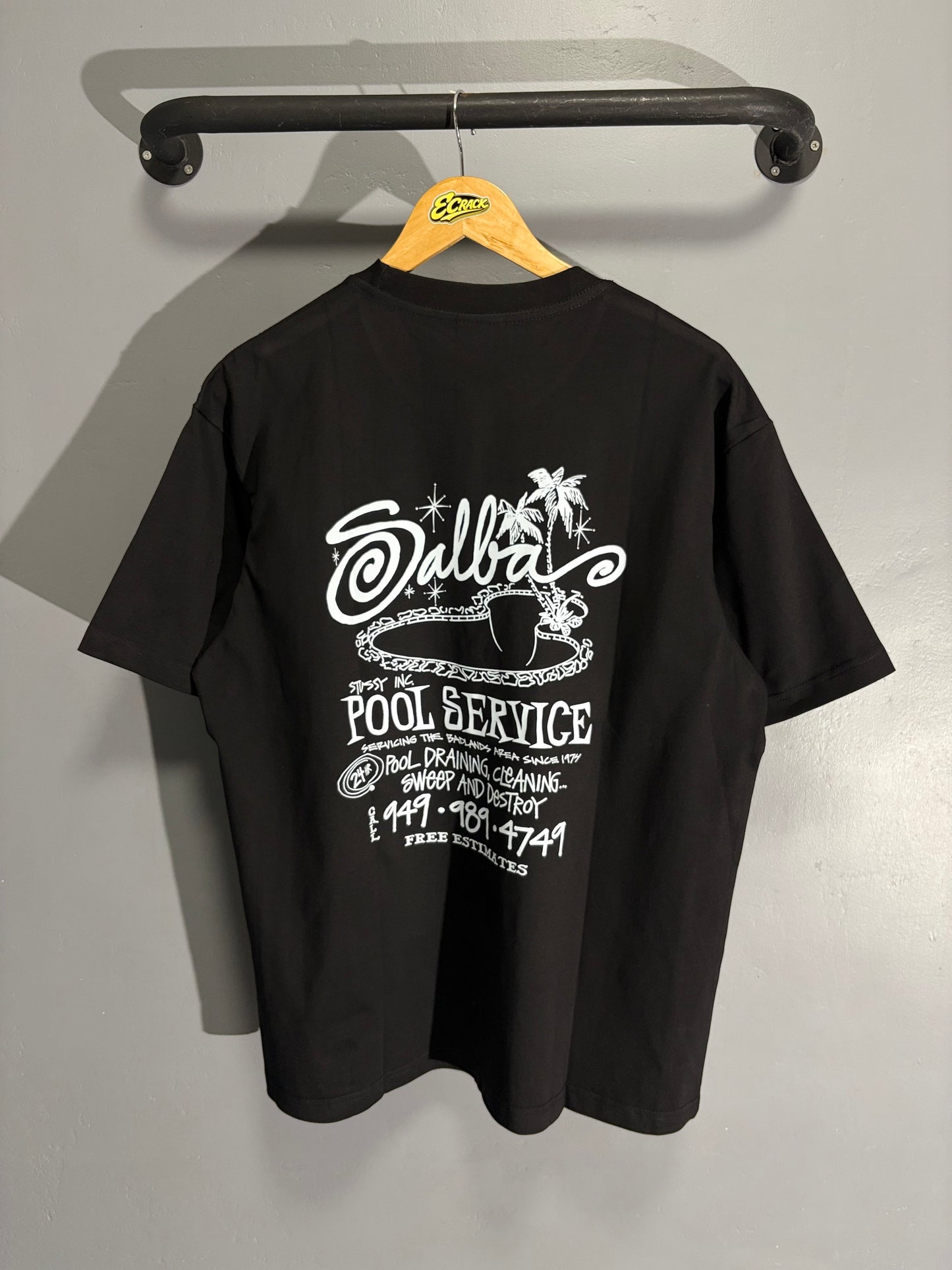 [New] Stussy 'Salba' Graphic Tee (Black)