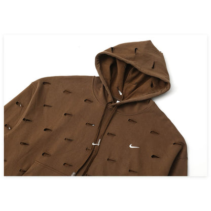 [New] Nike x Jacquemus Distressed Hoodie