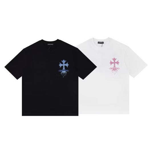 Chrome Big Cross Tee