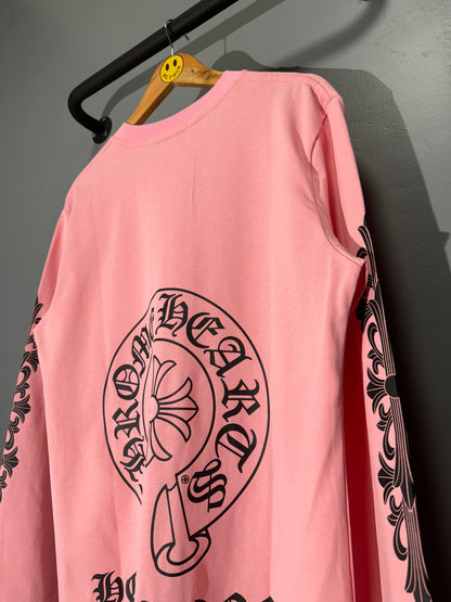 [New] Chrome Hearts ‘Hong Kong’ Pocket Longsleeve Tee