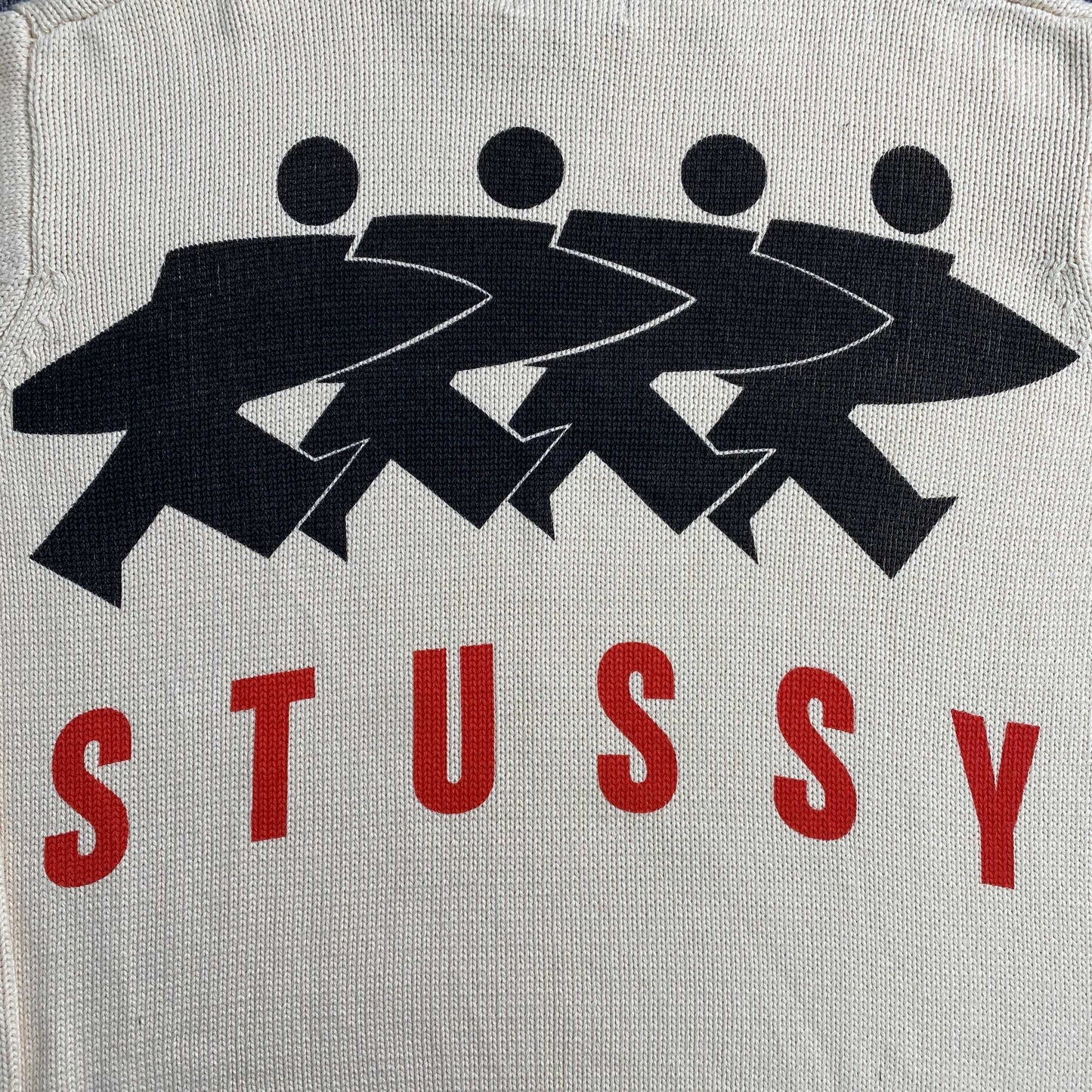 [New] Stussy 'Surfboard' Knit Sweatshirt