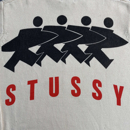 [New] Stussy 'Surfboard' Knit Sweatshirt
