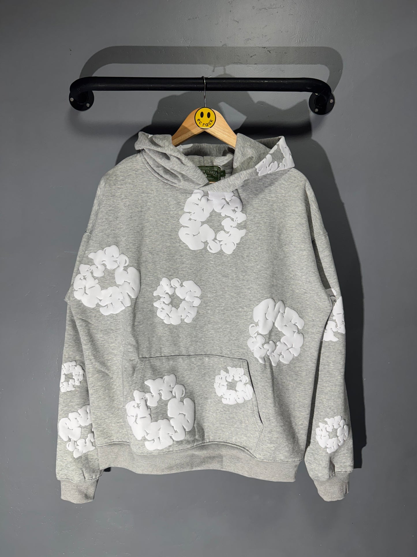 [New] Denim Tears Hoodie (Gray)