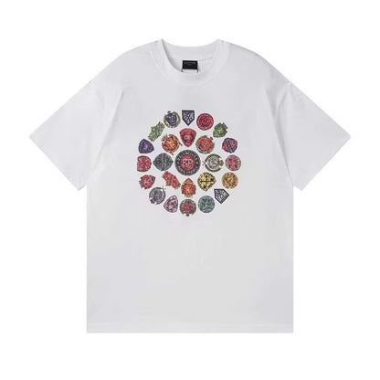 [New] Balenciaga Spiral Crest Tee