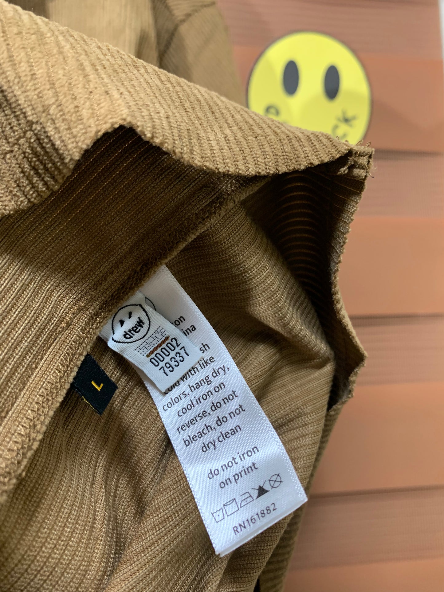 Drew House Corduroy Polo (Brown)