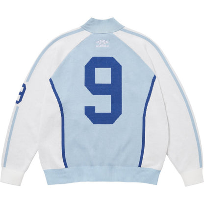 [New] Supreme x Umbro Knit Zip Up Sweater