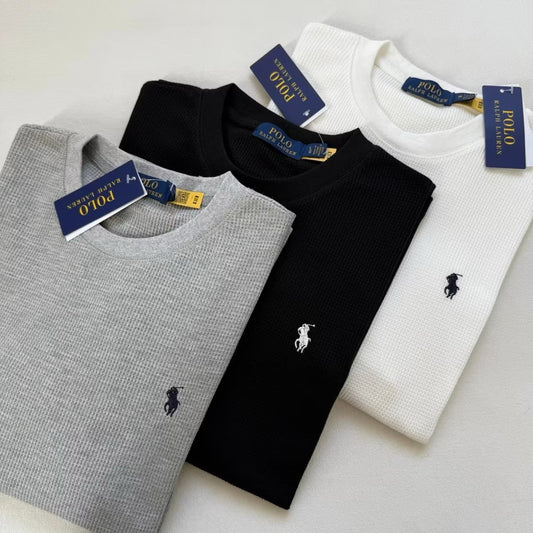 [New] Polo Ralph Lauren Waffle Longsleeve Tee