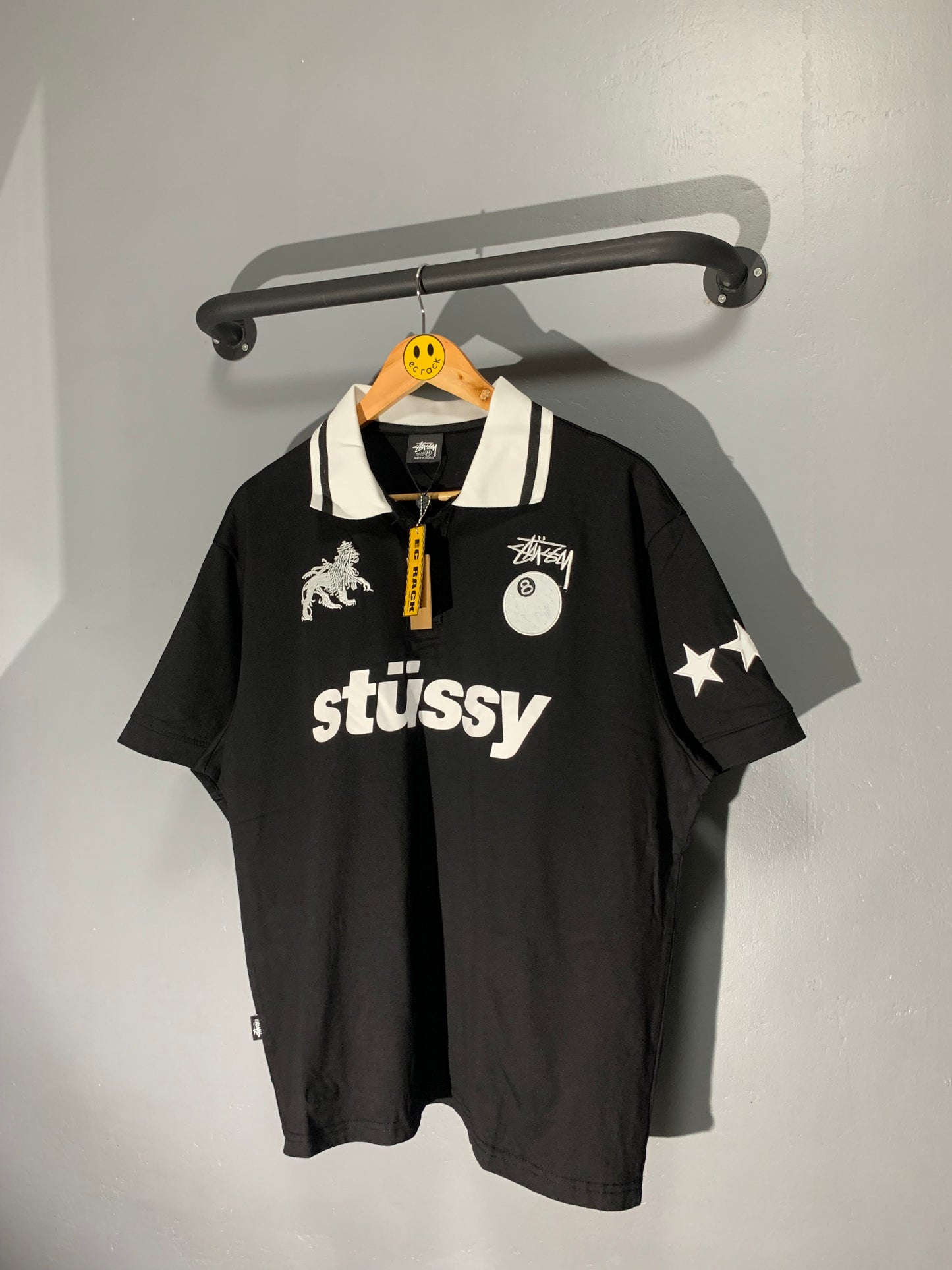 [New] Stussy Football Polo Tee