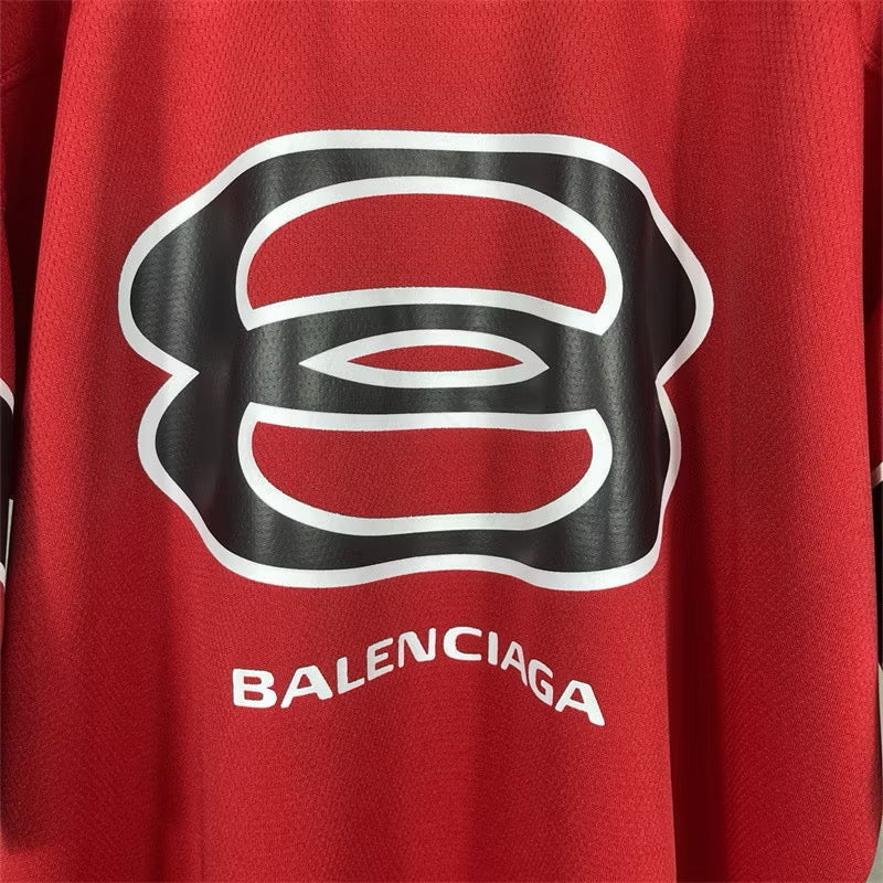 [New] Balenciaga '25' Football Jersey Tee