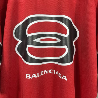 [New] Balenciaga '25' Football Jersey Tee