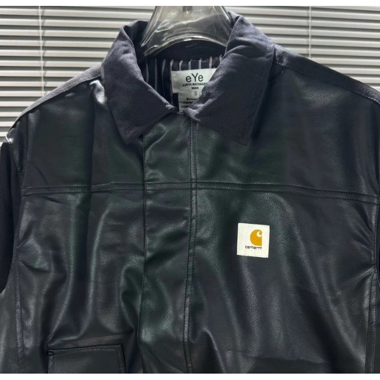 [New] Carhartt x Junya Watanabe Man eYe Leather Jacket