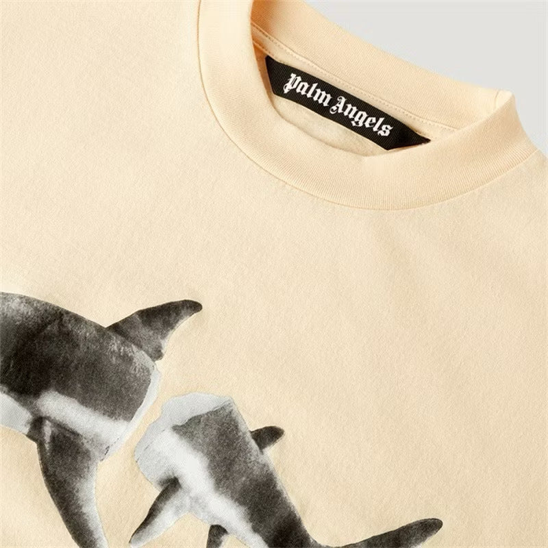 [New] Palm Angels 'Shark' Graphic Tee