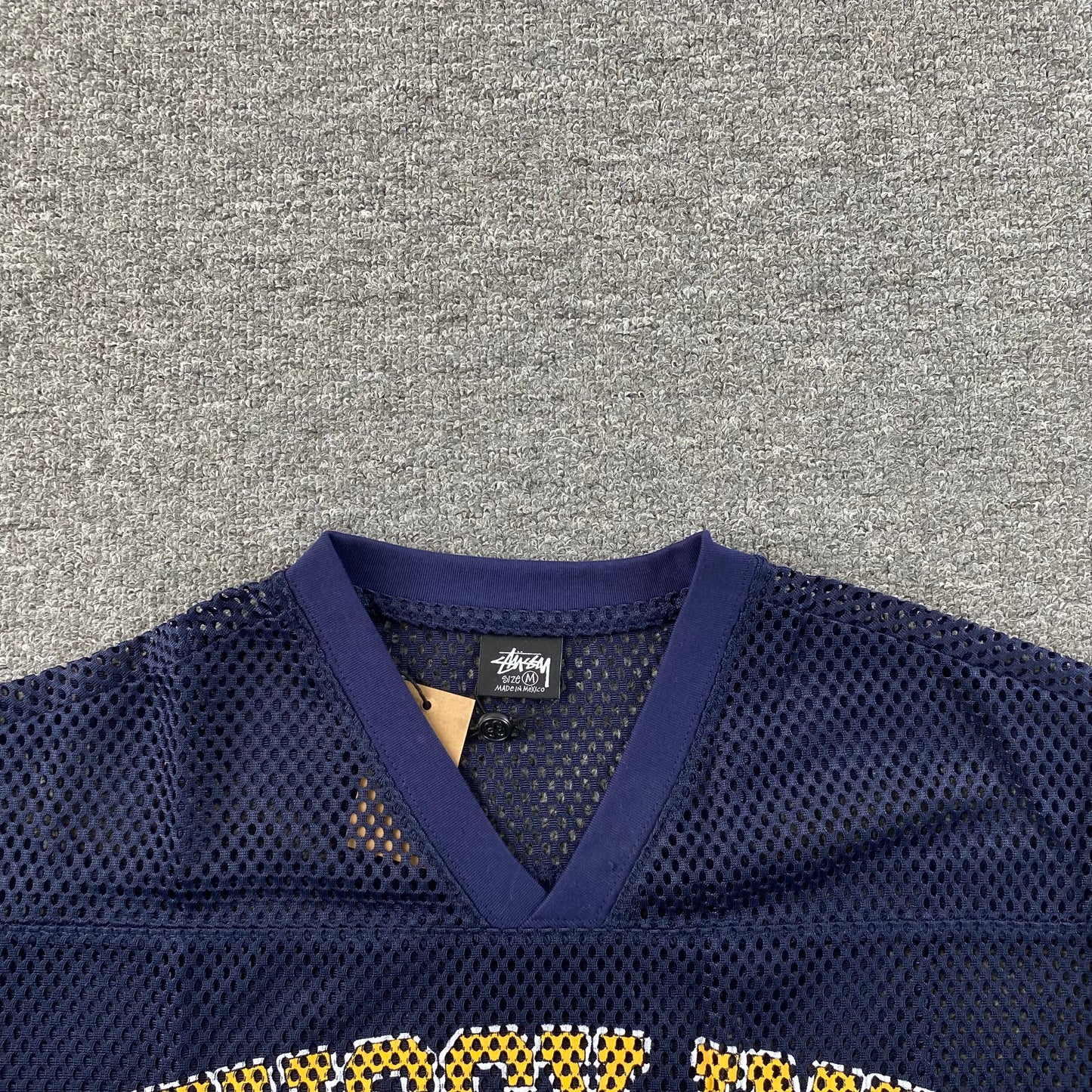 [New] Stussy Athletic Mesh Jersey Tee