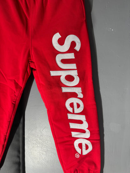 [New] Supreme Big Logo Sweatpants