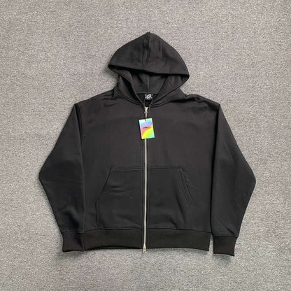 [New] Corteiz Big Logo Zip Up Hoodie