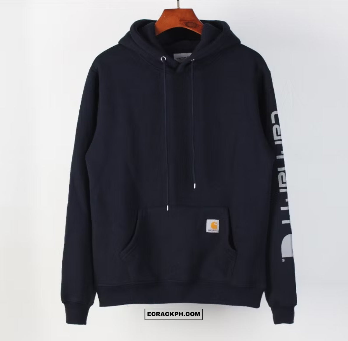 [New] Carhartt Logo Sleeves Hoodie