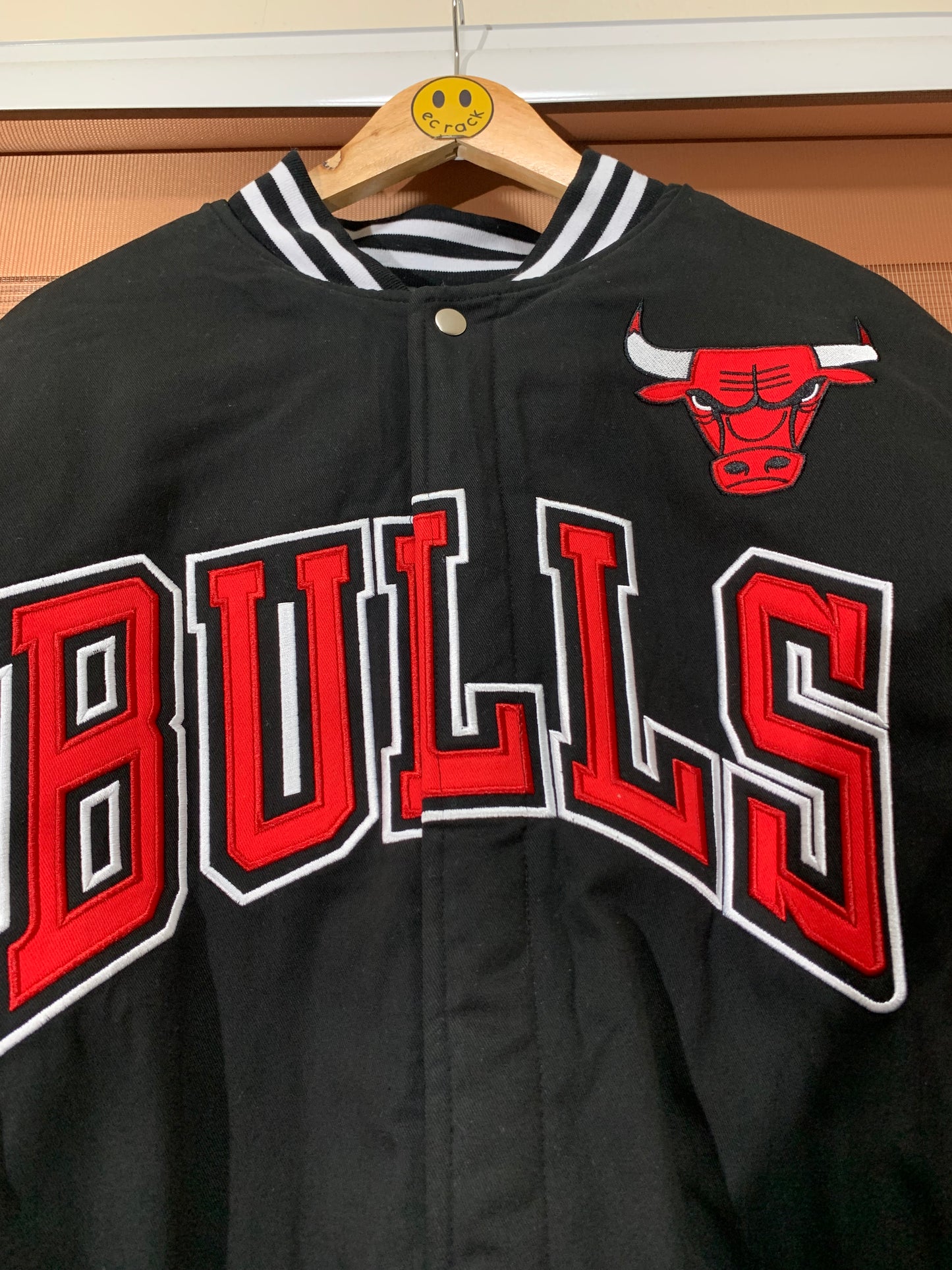 NBA Chicago Bulls Embroidered Logo Jacket