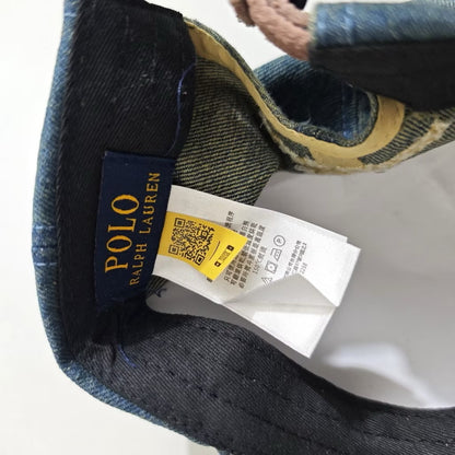 [New] Polo Ralph Lauren Bear Denim Cap