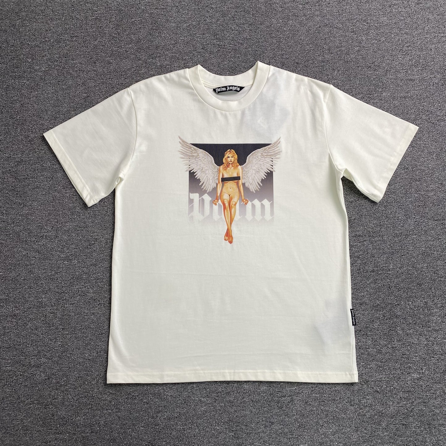 [New] Palm Angels Crystal Pin-up Tee