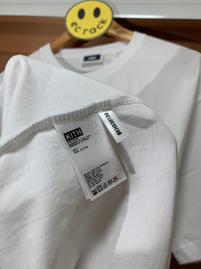 Kith Basic Logo Tee (White)