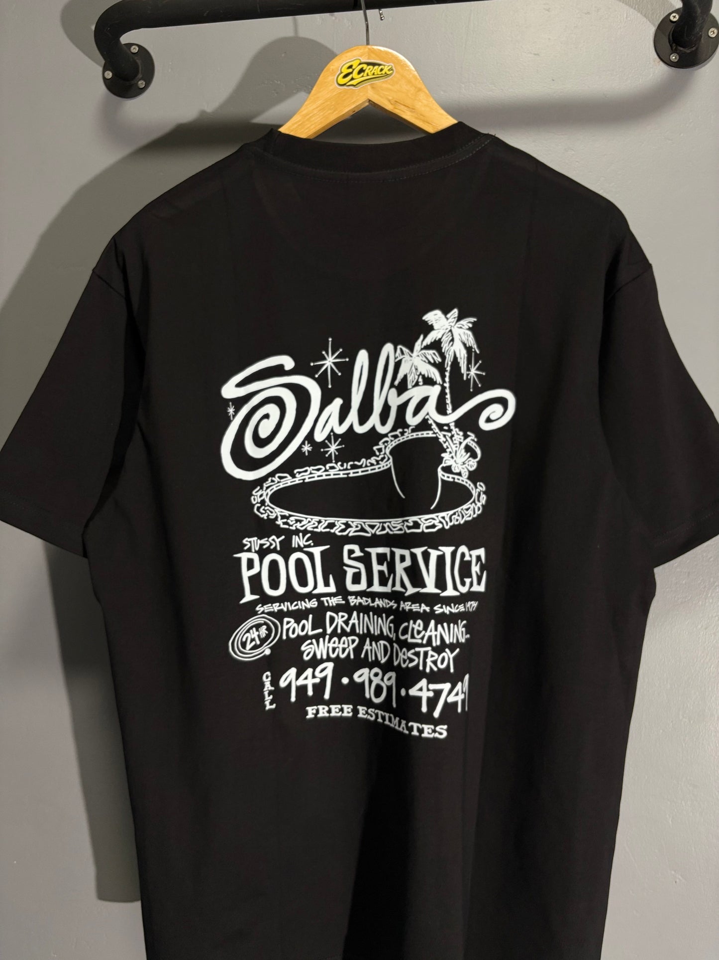 [New] Stussy 'Salba' Graphic Tee (Black)