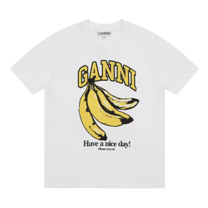 [New] Ganni ‘Banana’ Tee