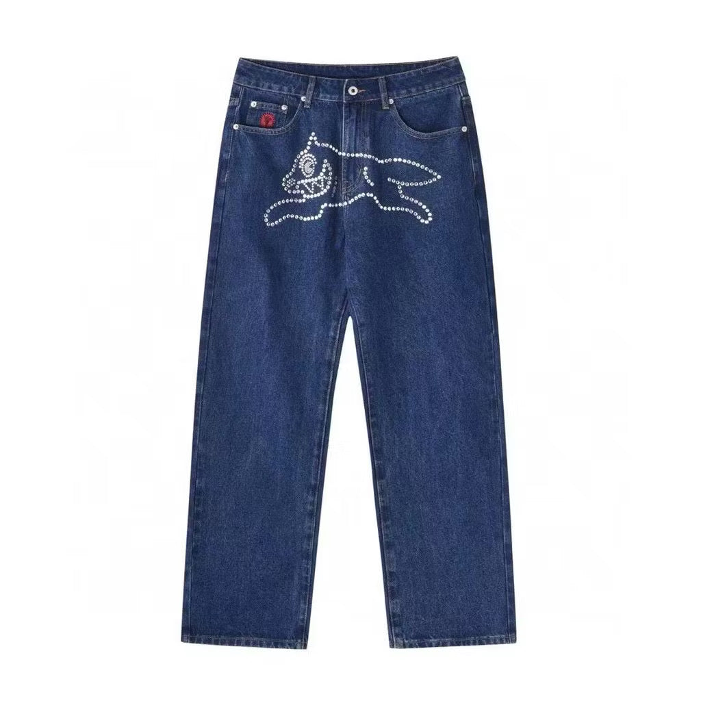 [New] Billionaire Boys Club Running Dog Denim Pants
