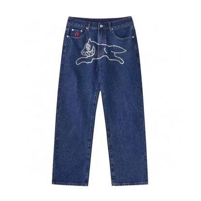 [New] Billionaire Boys Club Running Dog Denim Pants