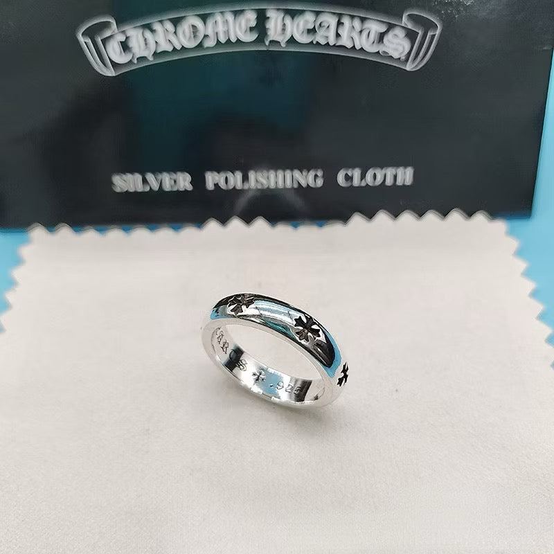 [New] Chrome Hearts Silver Ring