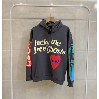 [New] Lucky Me I See Ghosts Hoodie