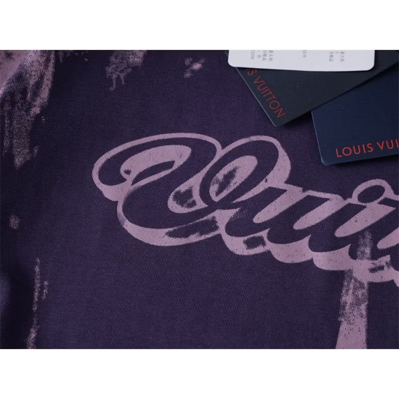 [New] Louis Vuitton Overprinted Tee