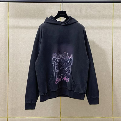 [New] Balenciaga ‘City of Angels’ Pullover Hoodie