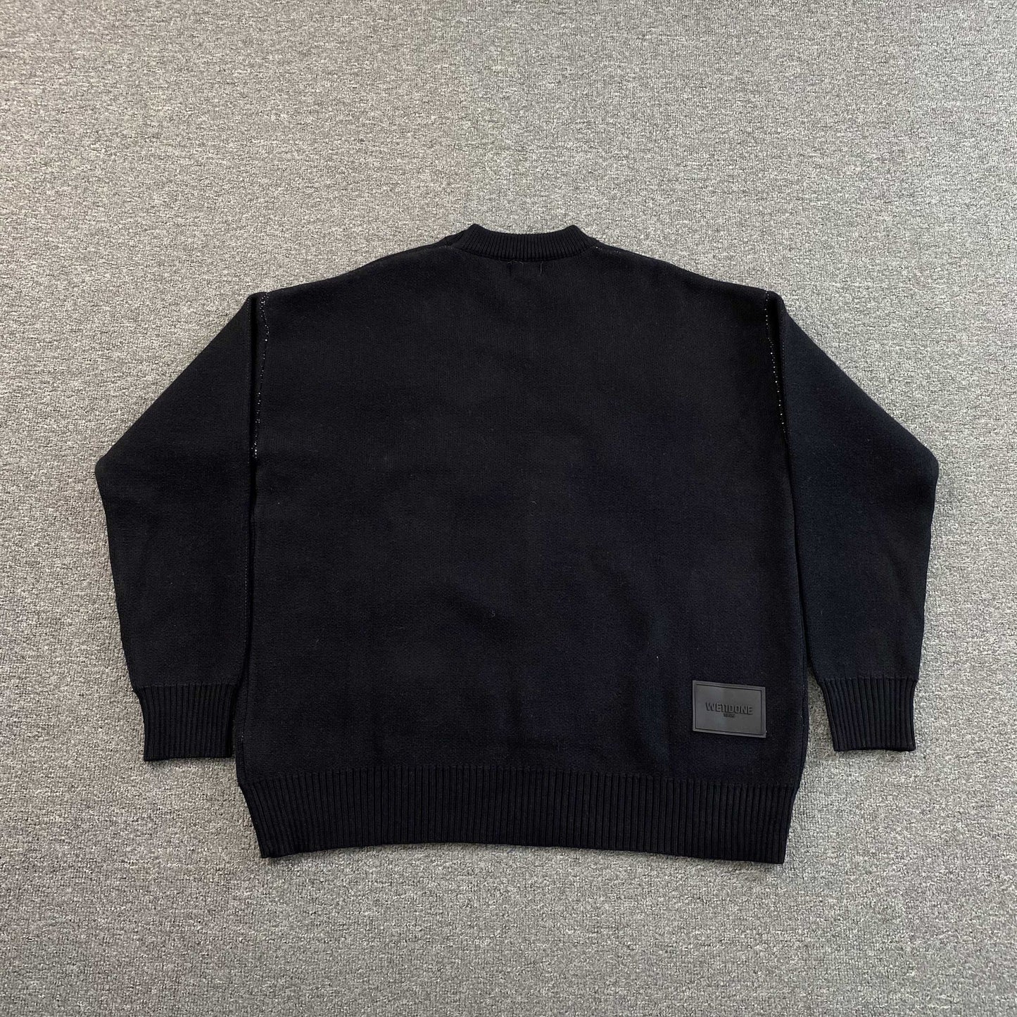[New] Welldone Logo Knit Sweater