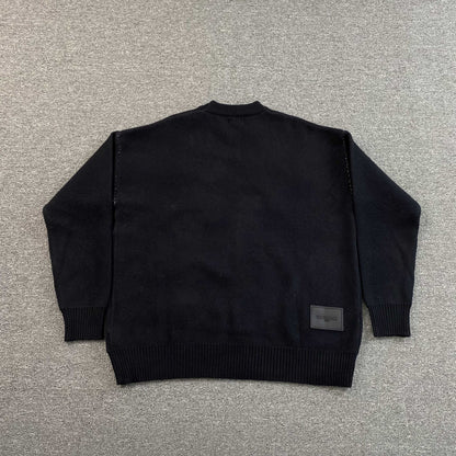 [New] Welldone Logo Knit Sweater