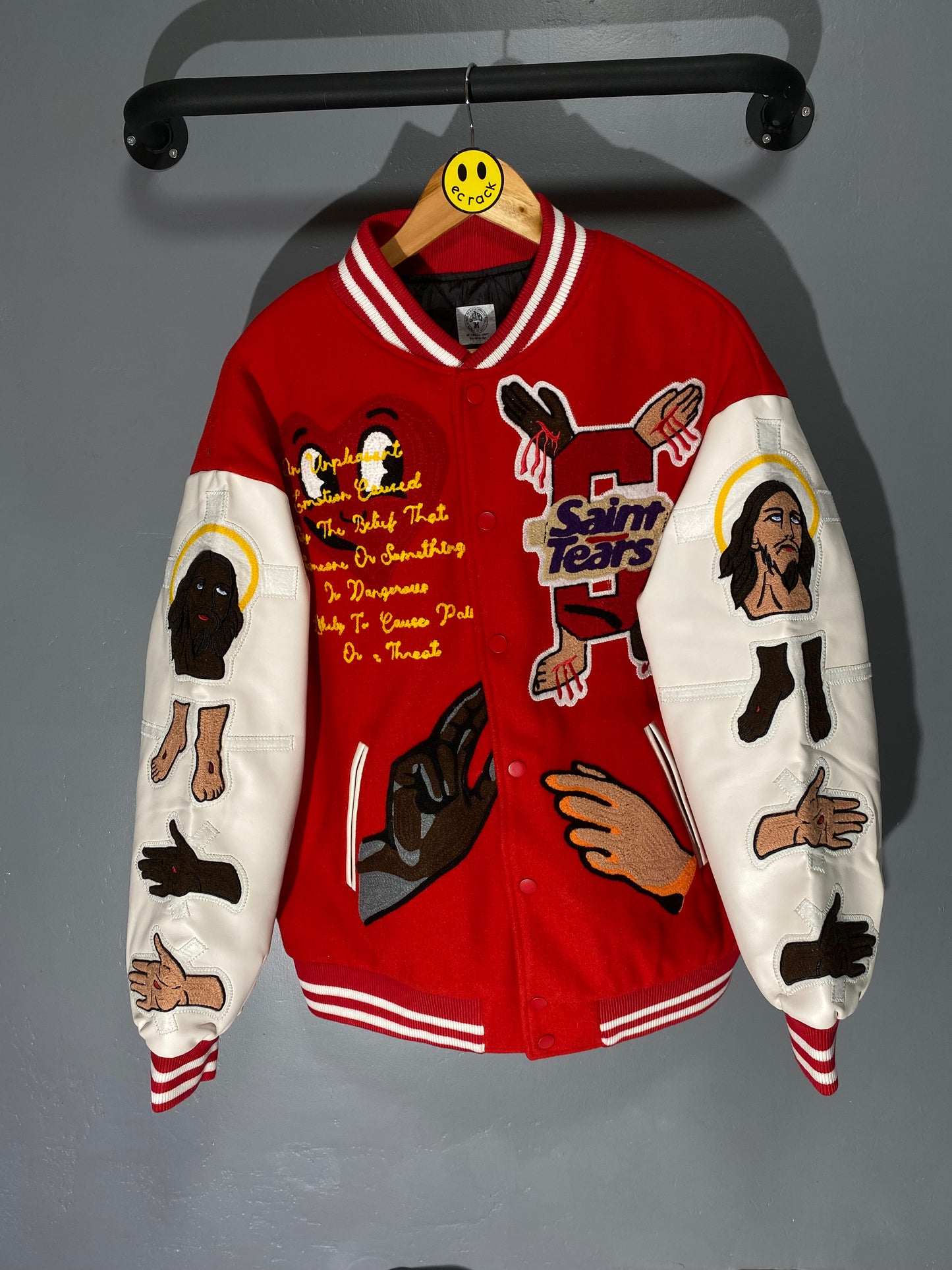 Saint Michael 'Tears' Varsity Jacket