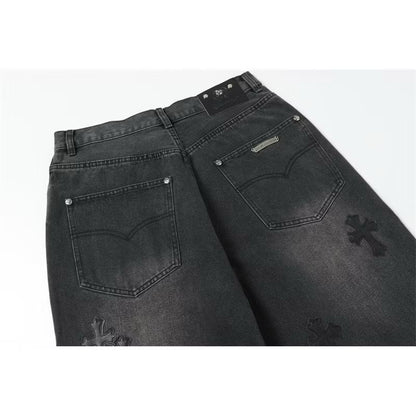 New] Chrome Hearts Cross Pants (Black)